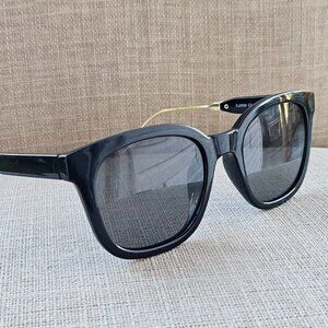 SOJOS Women Sunglasses SJ2050 BlackGold Tone Eyewear UV400 Protection Shades